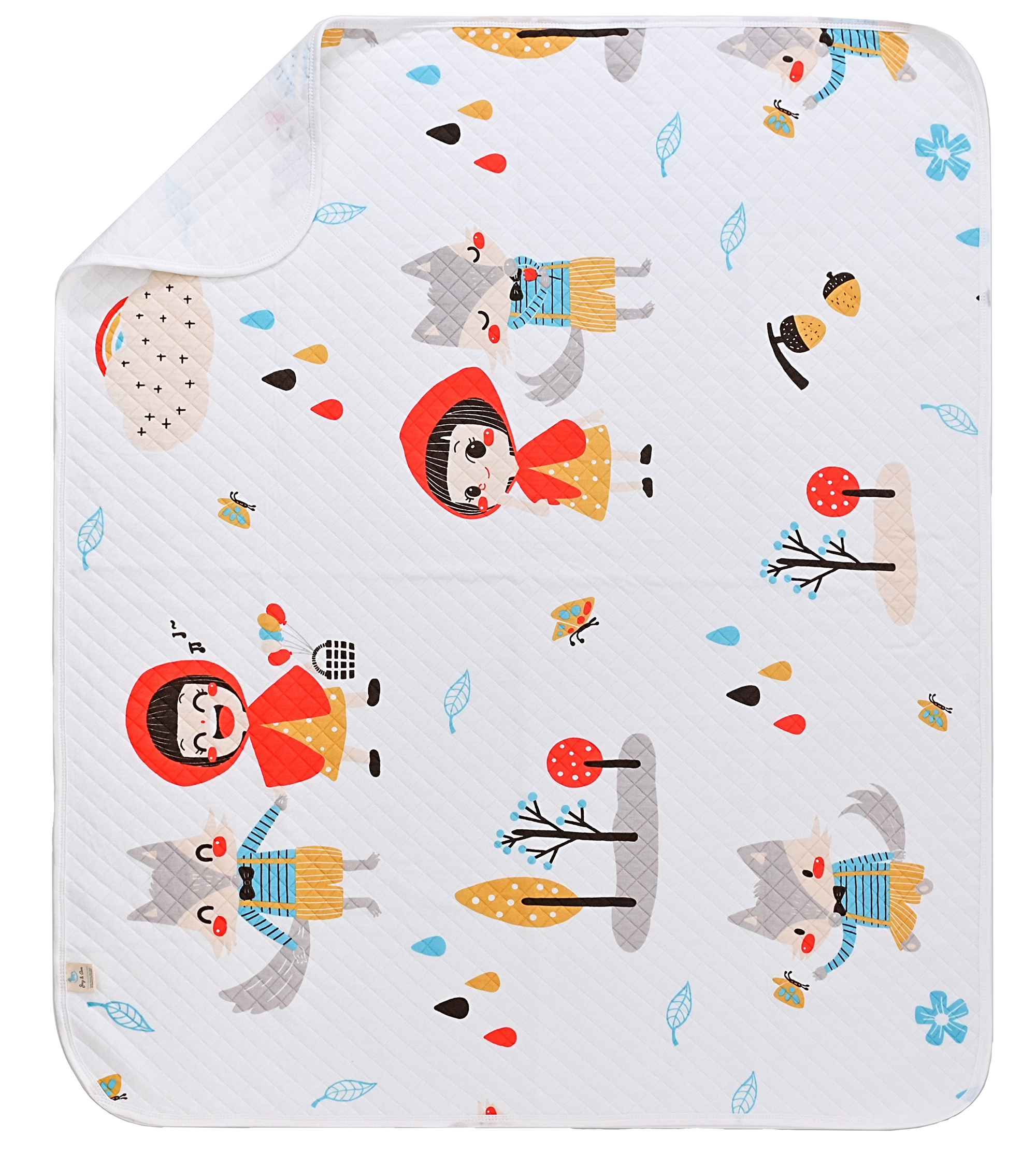 Jersey Cotton Baby Blanket - Little Red Riding Hood