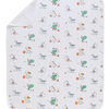 Jersey Cotton Baby Blanket - Baby Dino Party