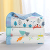 Baby/Toddler Muslin Cotton Blanket - Orange Fox