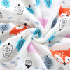 Baby/Toddler Muslin Cotton Blanket - Orange Fox